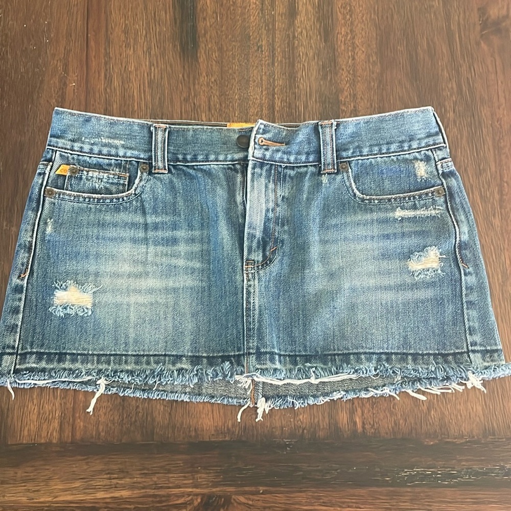 Y2K Hollister Co. Denim Short Skirt Size 9